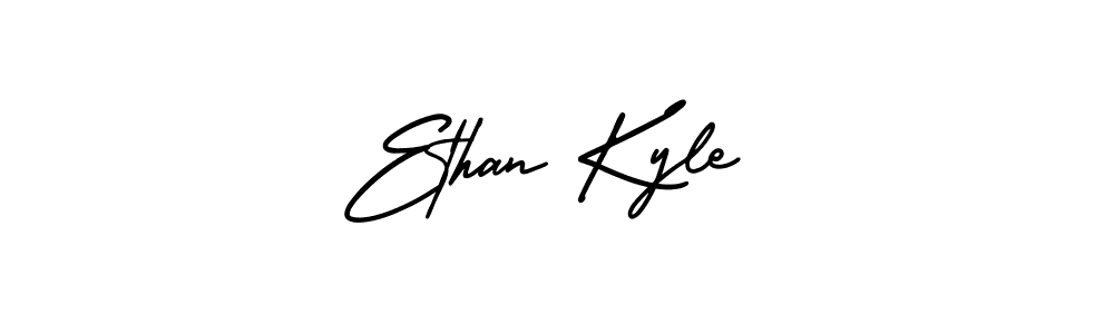 How to make Ethan Kyle signature? AmerikaSignatureDemo-Regular is a professional autograph style. Create handwritten signature for Ethan Kyle name. Ethan Kyle signature style 3 images and pictures png