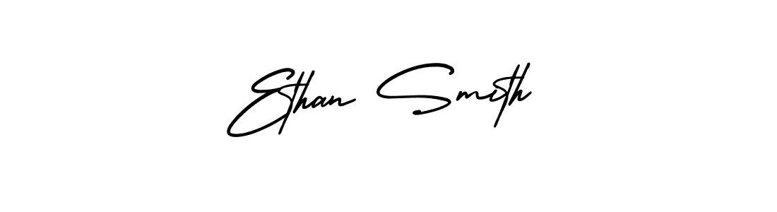 The best way (AmerikaSignatureDemo-Regular) to make a short signature is to pick only two or three words in your name. The name Ethan Smith include a total of six letters. For converting this name. Ethan Smith signature style 3 images and pictures png