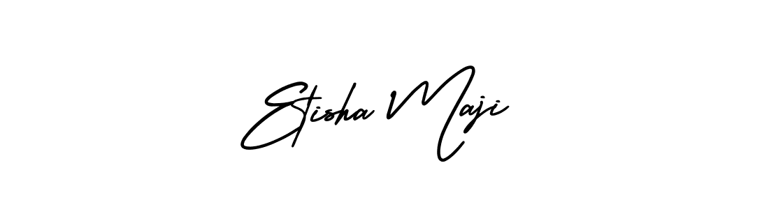 Design your own signature with our free online signature maker. With this signature software, you can create a handwritten (AmerikaSignatureDemo-Regular) signature for name Etisha Maji. Etisha Maji signature style 3 images and pictures png