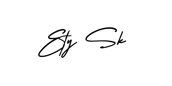 Similarly AmerikaSignatureDemo-Regular is the best handwritten signature design. Signature creator online .You can use it as an online autograph creator for name Ety Sk. Ety Sk signature style 3 images and pictures png
