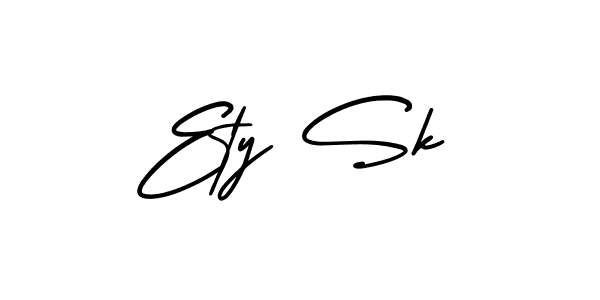 Similarly AmerikaSignatureDemo-Regular is the best handwritten signature design. Signature creator online .You can use it as an online autograph creator for name Ety Sk. Ety Sk signature style 3 images and pictures png