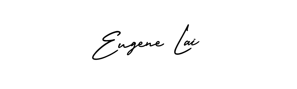 Create a beautiful signature design for name Eugene Lai. With this signature (AmerikaSignatureDemo-Regular) fonts, you can make a handwritten signature for free. Eugene Lai signature style 3 images and pictures png