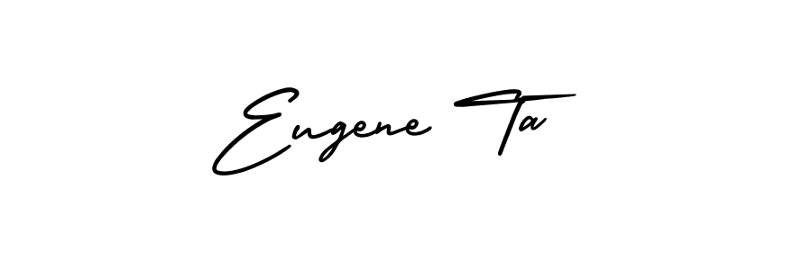Here are the top 10 professional signature styles for the name Eugene Ta. These are the best autograph styles you can use for your name. Eugene Ta signature style 3 images and pictures png
