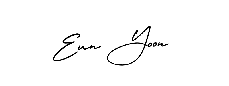 Best and Professional Signature Style for Eun Yoon. AmerikaSignatureDemo-Regular Best Signature Style Collection. Eun Yoon signature style 3 images and pictures png