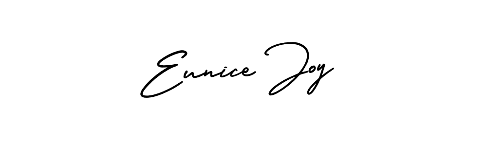 Best and Professional Signature Style for Eunice Joy. AmerikaSignatureDemo-Regular Best Signature Style Collection. Eunice Joy signature style 3 images and pictures png