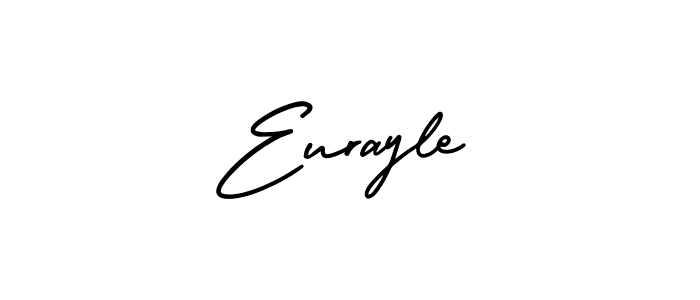 Design your own signature with our free online signature maker. With this signature software, you can create a handwritten (AmerikaSignatureDemo-Regular) signature for name Eurayle. Eurayle signature style 3 images and pictures png