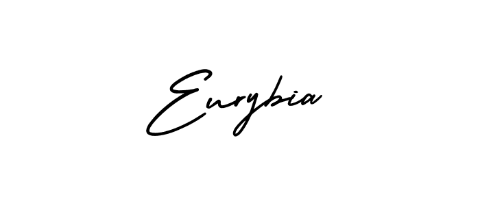 How to Draw Eurybia signature style? AmerikaSignatureDemo-Regular is a latest design signature styles for name Eurybia. Eurybia signature style 3 images and pictures png