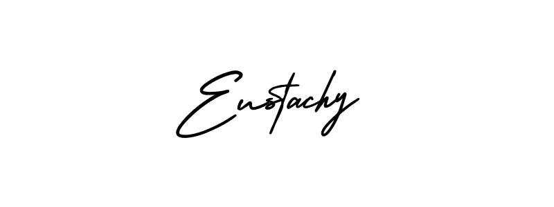 Eustachy stylish signature style. Best Handwritten Sign (AmerikaSignatureDemo-Regular) for my name. Handwritten Signature Collection Ideas for my name Eustachy. Eustachy signature style 3 images and pictures png