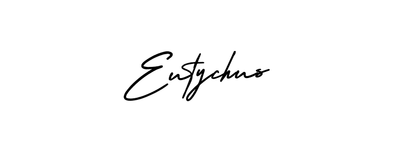 How to make Eutychus signature? AmerikaSignatureDemo-Regular is a professional autograph style. Create handwritten signature for Eutychus name. Eutychus signature style 3 images and pictures png