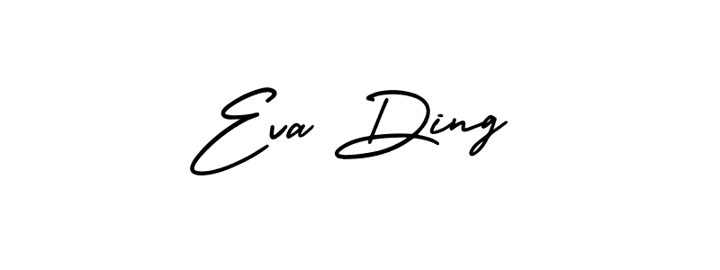 Create a beautiful signature design for name Eva Ding. With this signature (AmerikaSignatureDemo-Regular) fonts, you can make a handwritten signature for free. Eva Ding signature style 3 images and pictures png