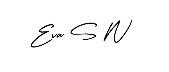 See photos of Eva S W official signature by Spectra . Check more albums & portfolios. Read reviews & check more about AmerikaSignatureDemo-Regular font. Eva S W signature style 3 images and pictures png