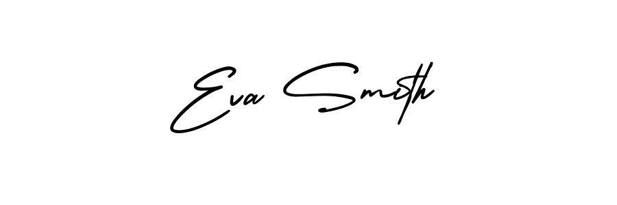 It looks lik you need a new signature style for name Eva Smith. Design unique handwritten (AmerikaSignatureDemo-Regular) signature with our free signature maker in just a few clicks. Eva Smith signature style 3 images and pictures png