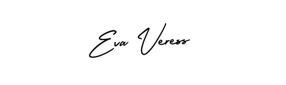 Design your own signature with our free online signature maker. With this signature software, you can create a handwritten (AmerikaSignatureDemo-Regular) signature for name Eva Veress. Eva Veress signature style 3 images and pictures png