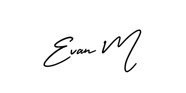 Once you've used our free online signature maker to create your best signature AmerikaSignatureDemo-Regular style, it's time to enjoy all of the benefits that Evan M name signing documents. Evan M signature style 3 images and pictures png