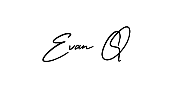 Make a beautiful signature design for name Evan Q. Use this online signature maker to create a handwritten signature for free. Evan Q signature style 3 images and pictures png