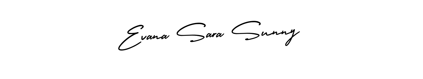 You can use this online signature creator to create a handwritten signature for the name Evana Sara Sunny. This is the best online autograph maker. Evana Sara Sunny signature style 3 images and pictures png