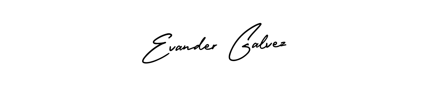 Also we have Evander Galvez name is the best signature style. Create professional handwritten signature collection using AmerikaSignatureDemo-Regular autograph style. Evander Galvez signature style 3 images and pictures png