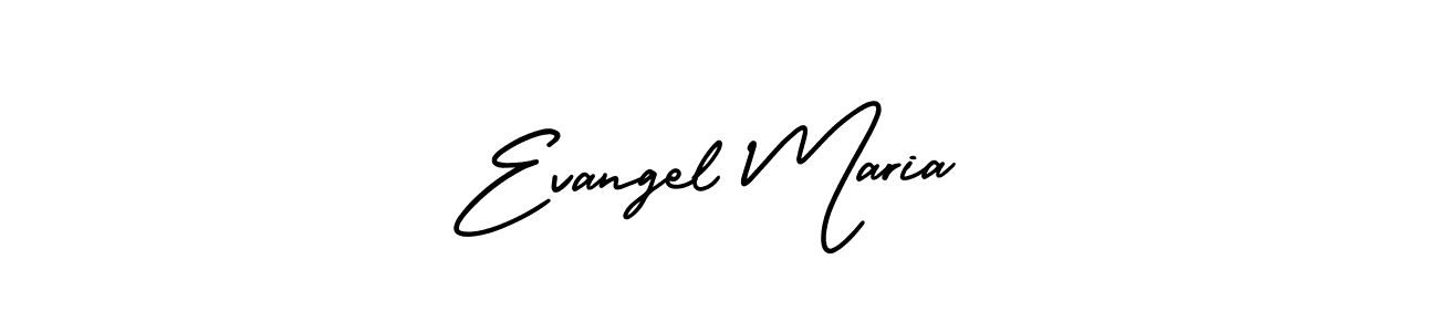 if you are searching for the best signature style for your name Evangel Maria. so please give up your signature search. here we have designed multiple signature styles  using AmerikaSignatureDemo-Regular. Evangel Maria signature style 3 images and pictures png