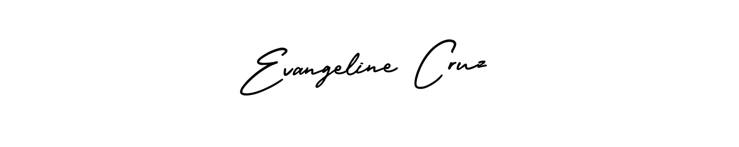 Make a short Evangeline Cruz signature style. Manage your documents anywhere anytime using AmerikaSignatureDemo-Regular. Create and add eSignatures, submit forms, share and send files easily. Evangeline Cruz signature style 3 images and pictures png