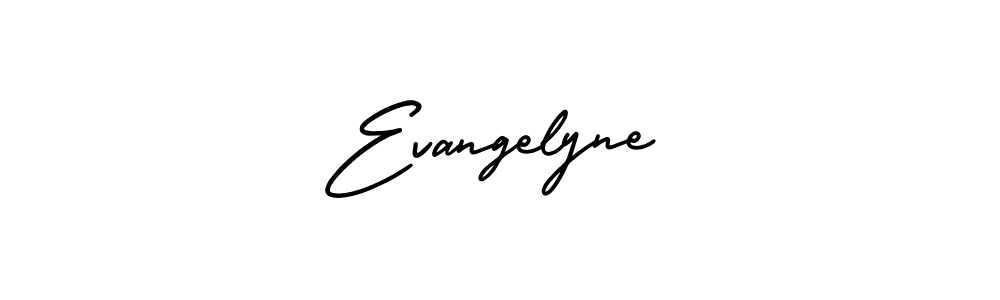 Use a signature maker to create a handwritten signature online. With this signature software, you can design (AmerikaSignatureDemo-Regular) your own signature for name Evangelyne. Evangelyne signature style 3 images and pictures png