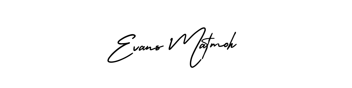 Make a beautiful signature design for name Evans Matmoh. Use this online signature maker to create a handwritten signature for free. Evans Matmoh signature style 3 images and pictures png