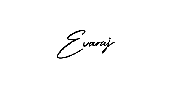 if you are searching for the best signature style for your name Evaraj. so please give up your signature search. here we have designed multiple signature styles  using AmerikaSignatureDemo-Regular. Evaraj signature style 3 images and pictures png