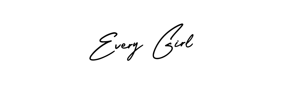 Make a beautiful signature design for name Every Girl. With this signature (AmerikaSignatureDemo-Regular) style, you can create a handwritten signature for free. Every Girl signature style 3 images and pictures png