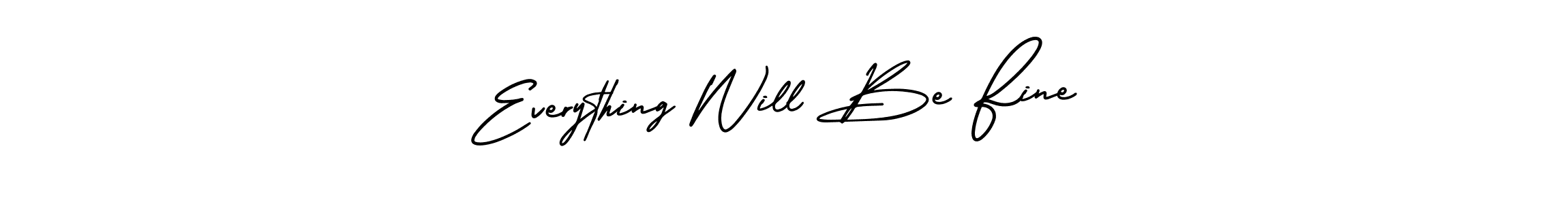 It looks lik you need a new signature style for name Everything Will Be Fine. Design unique handwritten (AmerikaSignatureDemo-Regular) signature with our free signature maker in just a few clicks. Everything Will Be Fine signature style 3 images and pictures png