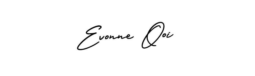 Create a beautiful signature design for name Evonne Ooi. With this signature (AmerikaSignatureDemo-Regular) fonts, you can make a handwritten signature for free. Evonne Ooi signature style 3 images and pictures png