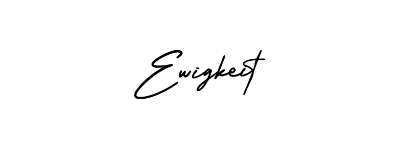 How to Draw Ewigkeit signature style? AmerikaSignatureDemo-Regular is a latest design signature styles for name Ewigkeit. Ewigkeit signature style 3 images and pictures png