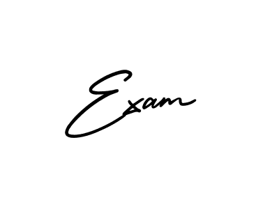 This is the best signature style for the Exam name. Also you like these signature font (AmerikaSignatureDemo-Regular). Mix name signature. Exam signature style 3 images and pictures png