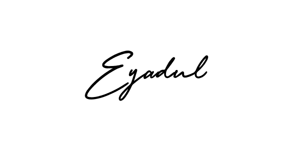 See photos of Eyadul official signature by Spectra . Check more albums & portfolios. Read reviews & check more about AmerikaSignatureDemo-Regular font. Eyadul signature style 3 images and pictures png
