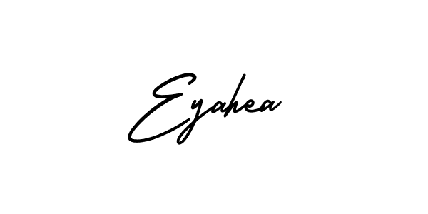 Eyahea stylish signature style. Best Handwritten Sign (AmerikaSignatureDemo-Regular) for my name. Handwritten Signature Collection Ideas for my name Eyahea. Eyahea signature style 3 images and pictures png