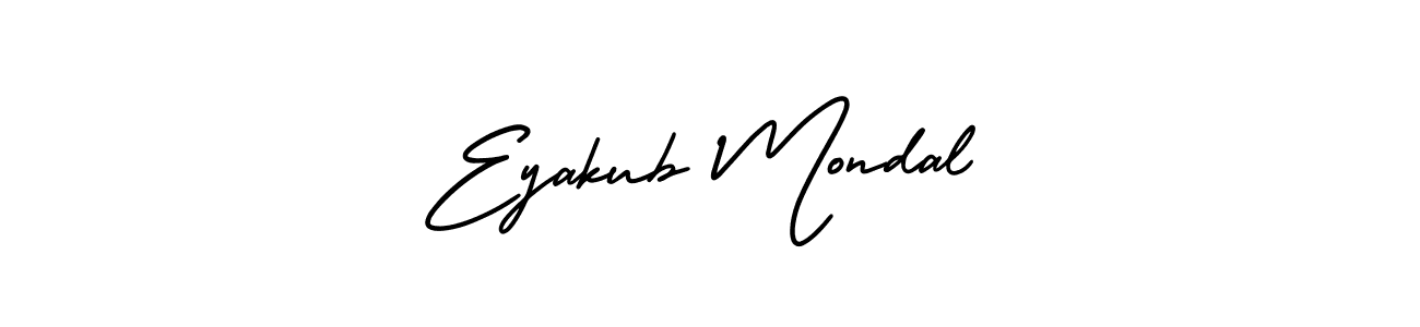 if you are searching for the best signature style for your name Eyakub Mondal. so please give up your signature search. here we have designed multiple signature styles  using AmerikaSignatureDemo-Regular. Eyakub Mondal signature style 3 images and pictures png