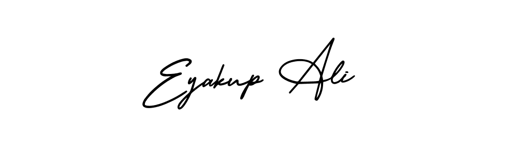 Make a short Eyakup Ali signature style. Manage your documents anywhere anytime using AmerikaSignatureDemo-Regular. Create and add eSignatures, submit forms, share and send files easily. Eyakup Ali signature style 3 images and pictures png