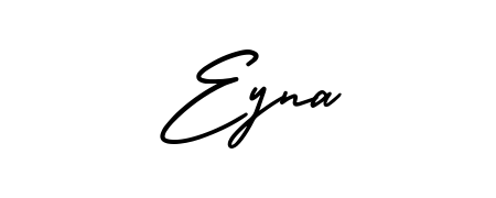 Discover the perfect balance of readability and style for Eyna with AmerikaSignatureDemo-Regular font. Create your dream signature today. Eyna signature style 3 images and pictures png
