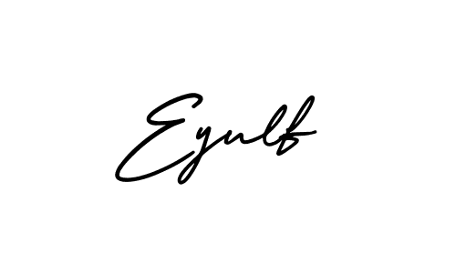 Similarly AmerikaSignatureDemo-Regular is the best handwritten signature design. Signature creator online .You can use it as an online autograph creator for name Eyulf. Eyulf signature style 3 images and pictures png