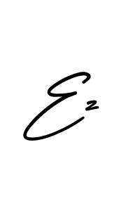 How to make Ez name signature. Use AmerikaSignatureDemo-Regular style for creating short signs online. This is the latest handwritten sign. Ez signature style 3 images and pictures png