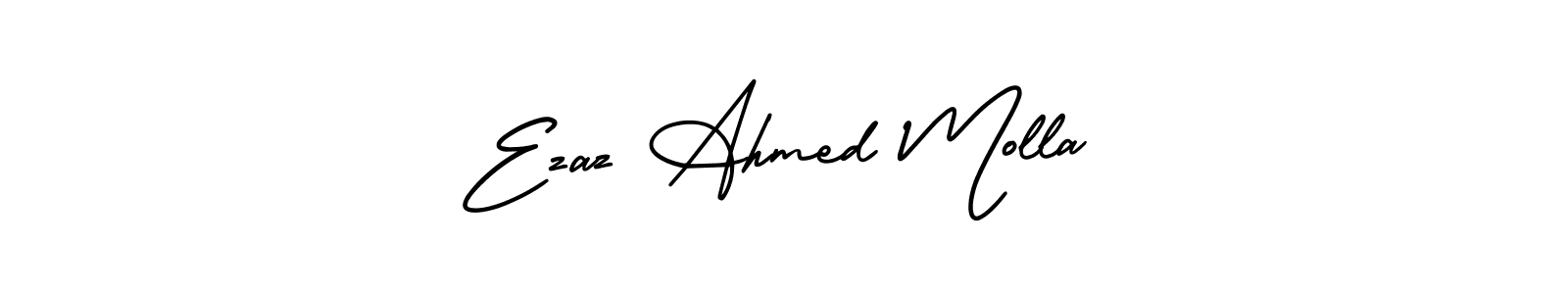 Check out images of Autograph of Ezaz Ahmed Molla name. Actor Ezaz Ahmed Molla Signature Style. AmerikaSignatureDemo-Regular is a professional sign style online. Ezaz Ahmed Molla signature style 3 images and pictures png