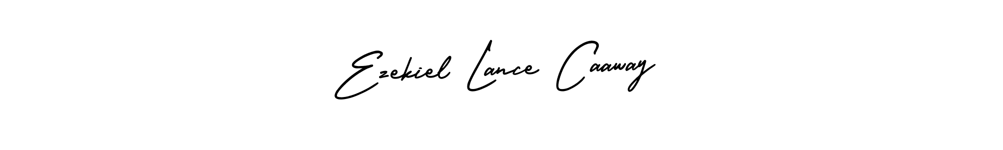Make a short Ezekiel Lance Caaway signature style. Manage your documents anywhere anytime using AmerikaSignatureDemo-Regular. Create and add eSignatures, submit forms, share and send files easily. Ezekiel Lance Caaway signature style 3 images and pictures png