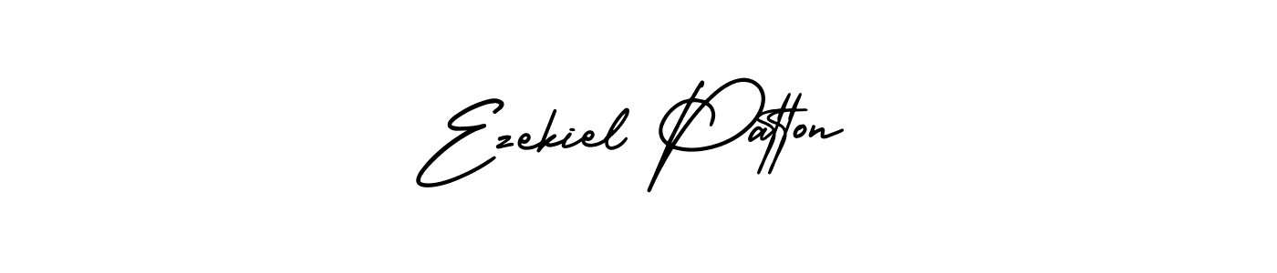 How to make Ezekiel Patton signature? AmerikaSignatureDemo-Regular is a professional autograph style. Create handwritten signature for Ezekiel Patton name. Ezekiel Patton signature style 3 images and pictures png