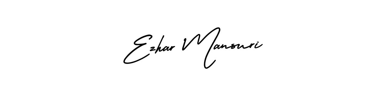 Also we have Ezhar Mansuri name is the best signature style. Create professional handwritten signature collection using AmerikaSignatureDemo-Regular autograph style. Ezhar Mansuri signature style 3 images and pictures png