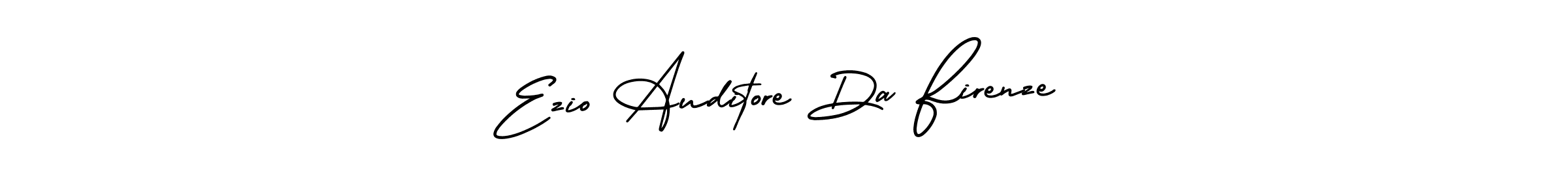 The best way (AmerikaSignatureDemo-Regular) to make a short signature is to pick only two or three words in your name. The name Ezio Auditore Da Firenze include a total of six letters. For converting this name. Ezio Auditore Da Firenze signature style 3 images and pictures png