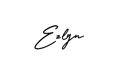 AmerikaSignatureDemo-Regular is a professional signature style that is perfect for those who want to add a touch of class to their signature. It is also a great choice for those who want to make their signature more unique. Get Ezlyn name to fancy signature for free. Ezlyn signature style 3 images and pictures png
