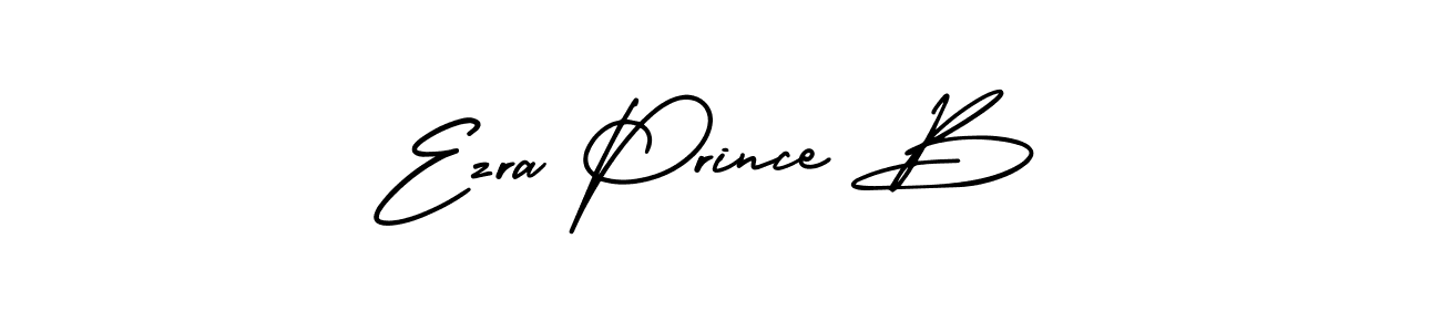 This is the best signature style for the Ezra Prince B name. Also you like these signature font (AmerikaSignatureDemo-Regular). Mix name signature. Ezra Prince B signature style 3 images and pictures png