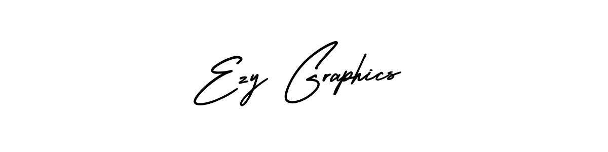 You should practise on your own different ways (AmerikaSignatureDemo-Regular) to write your name (Ezy Graphics) in signature. don't let someone else do it for you. Ezy Graphics signature style 3 images and pictures png