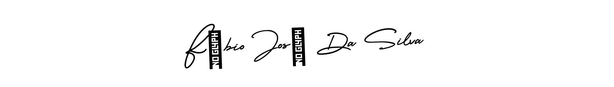 Also we have Fábio José Da Silva name is the best signature style. Create professional handwritten signature collection using AmerikaSignatureDemo-Regular autograph style. Fábio José Da Silva signature style 3 images and pictures png