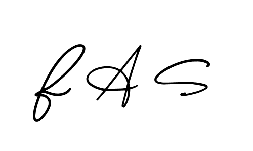 How to make F A S name signature. Use AmerikaSignatureDemo-Regular style for creating short signs online. This is the latest handwritten sign. F A S signature style 3 images and pictures png