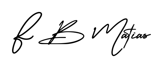 AmerikaSignatureDemo-Regular is a professional signature style that is perfect for those who want to add a touch of class to their signature. Get F B Matias name fancy signature for free. F B Matias signature style 3 images and pictures png