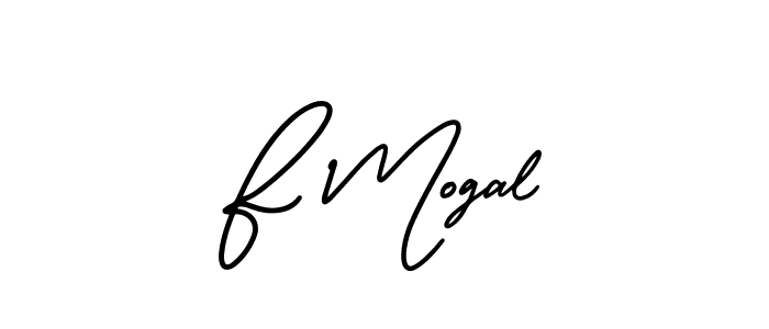 Also You can easily find your signature by using the search form. We will create F Mogal name handwritten signature images for you free of cost using AmerikaSignatureDemo-Regular sign style. F Mogal signature style 3 images and pictures png